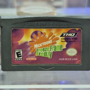 GAMEBOY ADVANCE  Nicktoons freeze frase frenzy