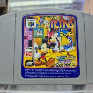 N64 TETRIS MICKEY JAPONES