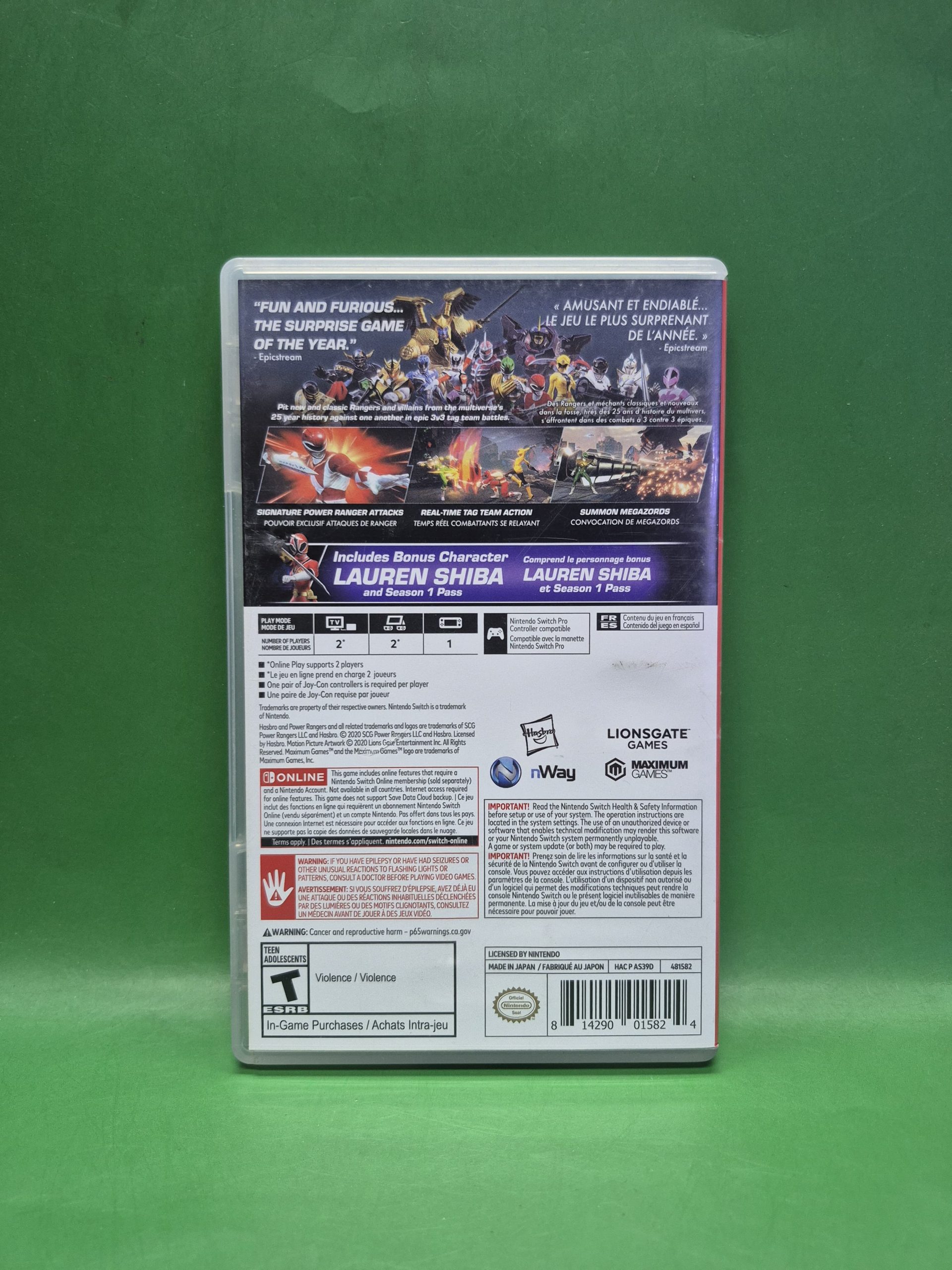 SWITCH POWER RANGERS BATTLE FOR THE GRID - Imagen 2