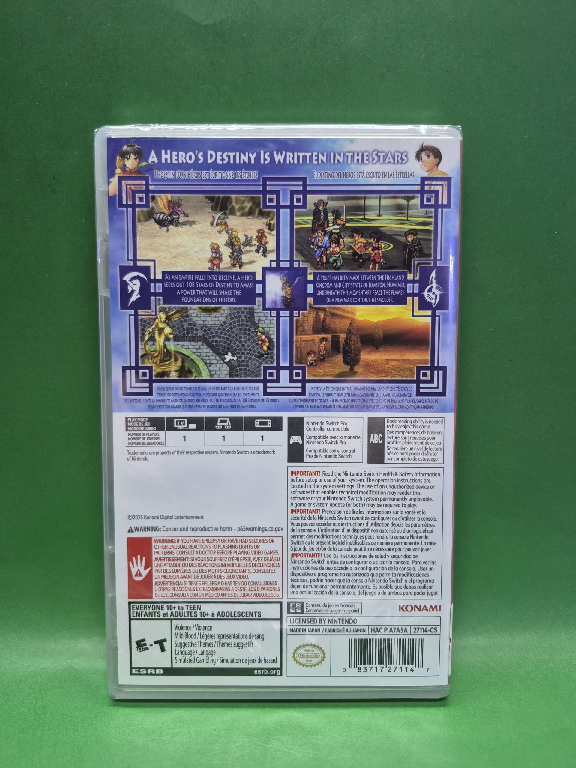SWITCH SUIKODEN 1 Y 2 HD REMASTER - Imagen 2