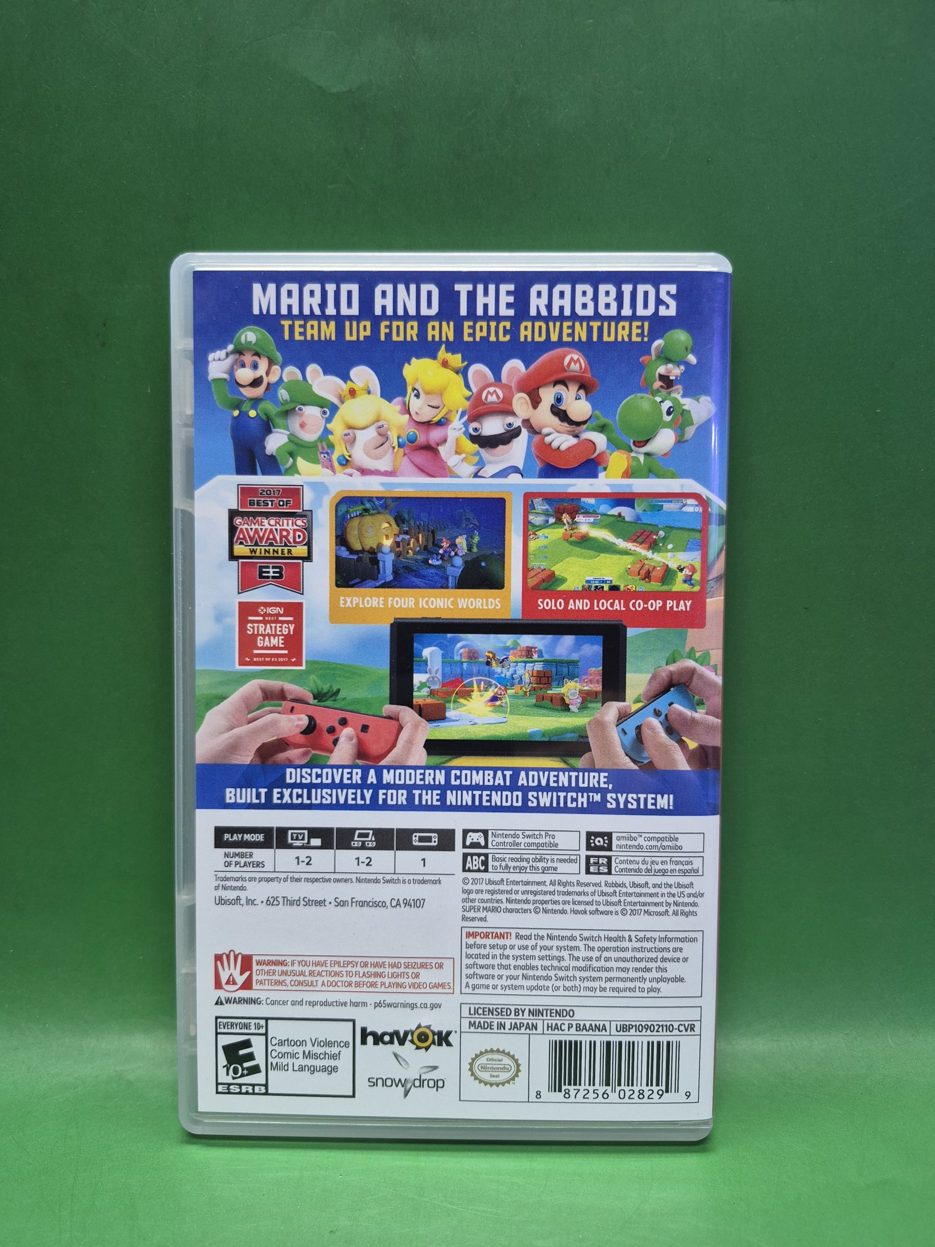 SWITCH MARIO + RABBIDS KINDOM BATTLE - Imagen 3