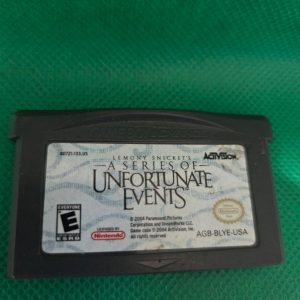 GAMEBOY ADVANCE A SERIES OF UNFORTUNATE EVENTS