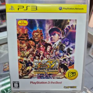 PS3 super street fighter iv arcade edition JAPO USADO