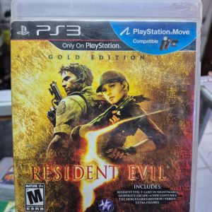 PS3 RESIDENT EVIL 5 Gold Edition USADO
