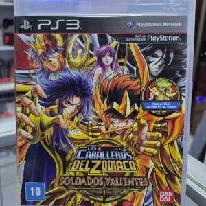 PS3 Los Caballeros Zodiaco Soldados Valientes NUEVO