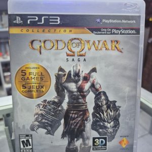 PS3 GOD OF WAR SAGA USADO INCOMPLETO