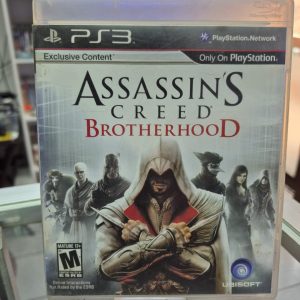 PS3 ASSASSINS CREED BROTHERHOOD USADO