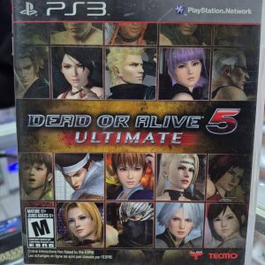 PS3 DEAD OR ALIVE 5 ULTIMATE USADO