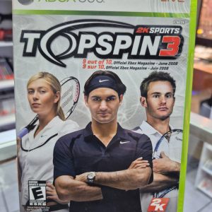 XBOX360 TOPSPIN 3 USADO