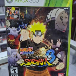 XBOX360 NARUTO SHIPUDEN ULTIMATE NINJA STORM 3 USADO