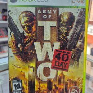 XBOX360 ARMY OF TWO THE 40 DAYS USADO