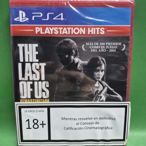PS4 THE LAST OF US REMASTERIZADO NEW