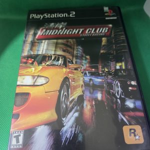 PS2 MIDNIGHT CLUB STREET RACING BLACK LABEL