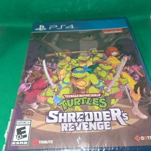 PS4 TEENAGE MUTANT NINJA TURTLES SHREDDERS REVENGE NUEVO