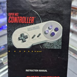 MANUAL SUPER NES CONTROLLER
