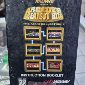 MANUAL MIDWAY ARCADE'S GREATEST HITS THE ATARI COLLECTION 1