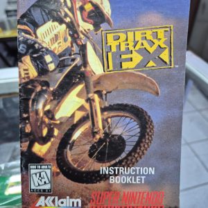 MANUAL DIRT TRAX FX