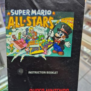 MANUAL SUPER MARIO ALL STARS