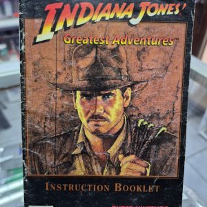 MANUAL INDIANA JONES GREATEST ADVENTURES