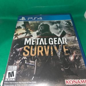 PS4 METAL GEAR SURVIVE USADO