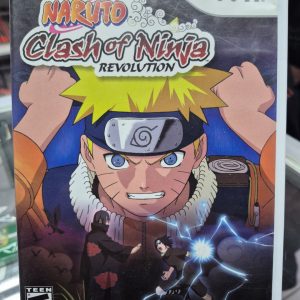WII NARUTO CLASH OF NINJA REVOLUTION