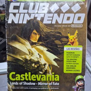 REVISTA CLUB NINTENDO CASTLEVANIA