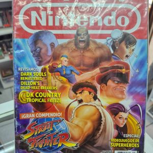 REVISTA CLUB NINTENDO STREET FIGHTER 30 ANIVERSARY COLLECTION