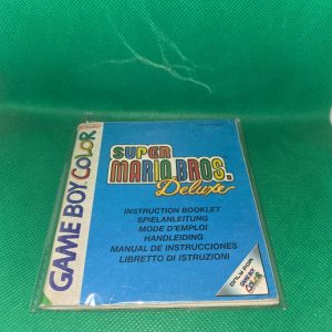 MANUAL SUPER MARIO BROS DELUXE