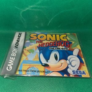 MANUAL SONIC THE HEDGEHOG GENESIS