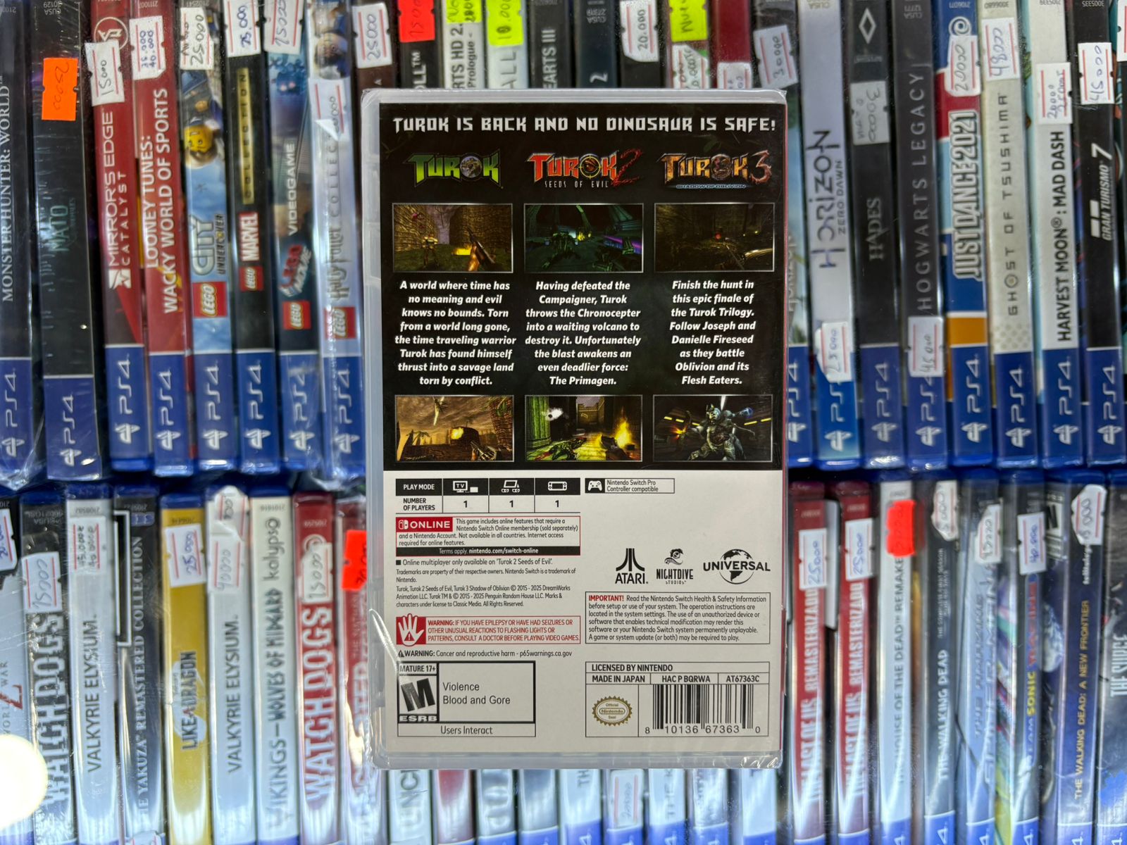SWITCH TUROK BLUNDE TRILOGY - Imagen 2