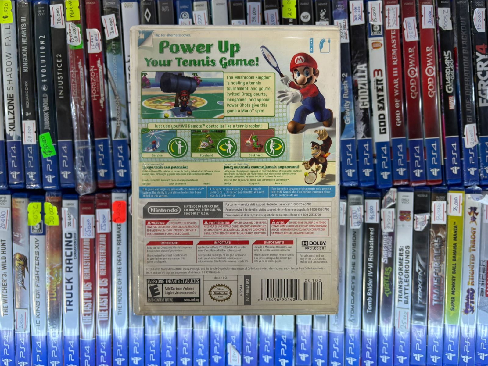 WII MARIO POWER TENNIS - Imagen 2