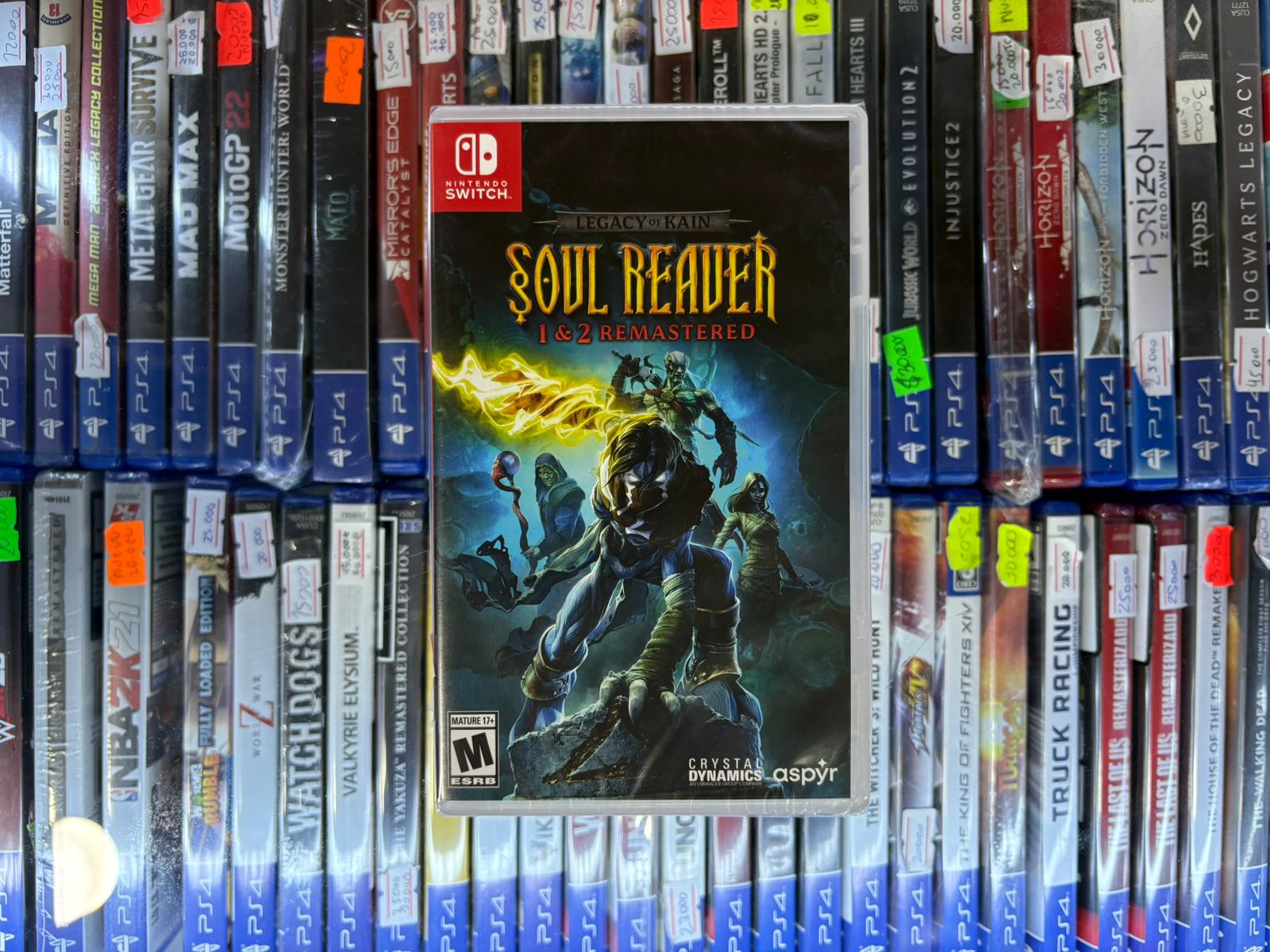 SWITCH LEGACY OF KAIN SOUL REAVER 1 2 Remastered