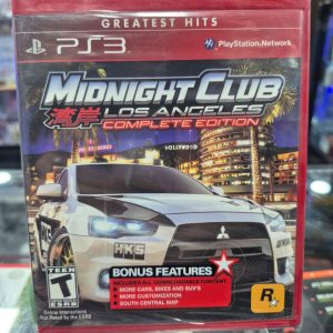 MIDNIGHT CLUB LOS ANGELES COMPLETE EDITION SELLADO