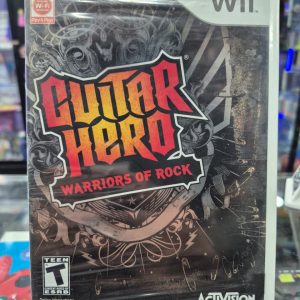 GUITAR HERO WARRIORS OF ROCK SELLADO