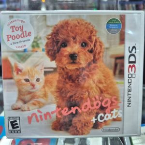 NINTENDOGS TOY POODLE + CATS SELLADO