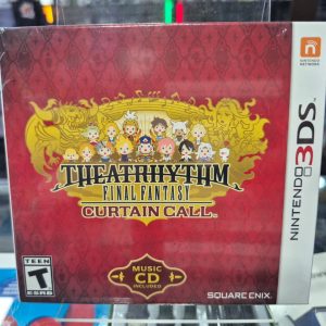 THEATRHYTHM FINAL FANTASY CURTAIN CALL + MUSIC CD SELLADO