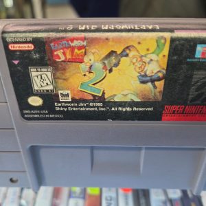 EARTH WORM JIM 2 SNES