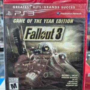 FALLOUT 3 GAME OF DE YEAR EDITION SELLADO