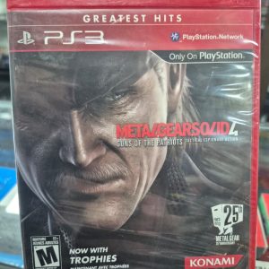 METAL GEAR SOLID 4 SELLADO