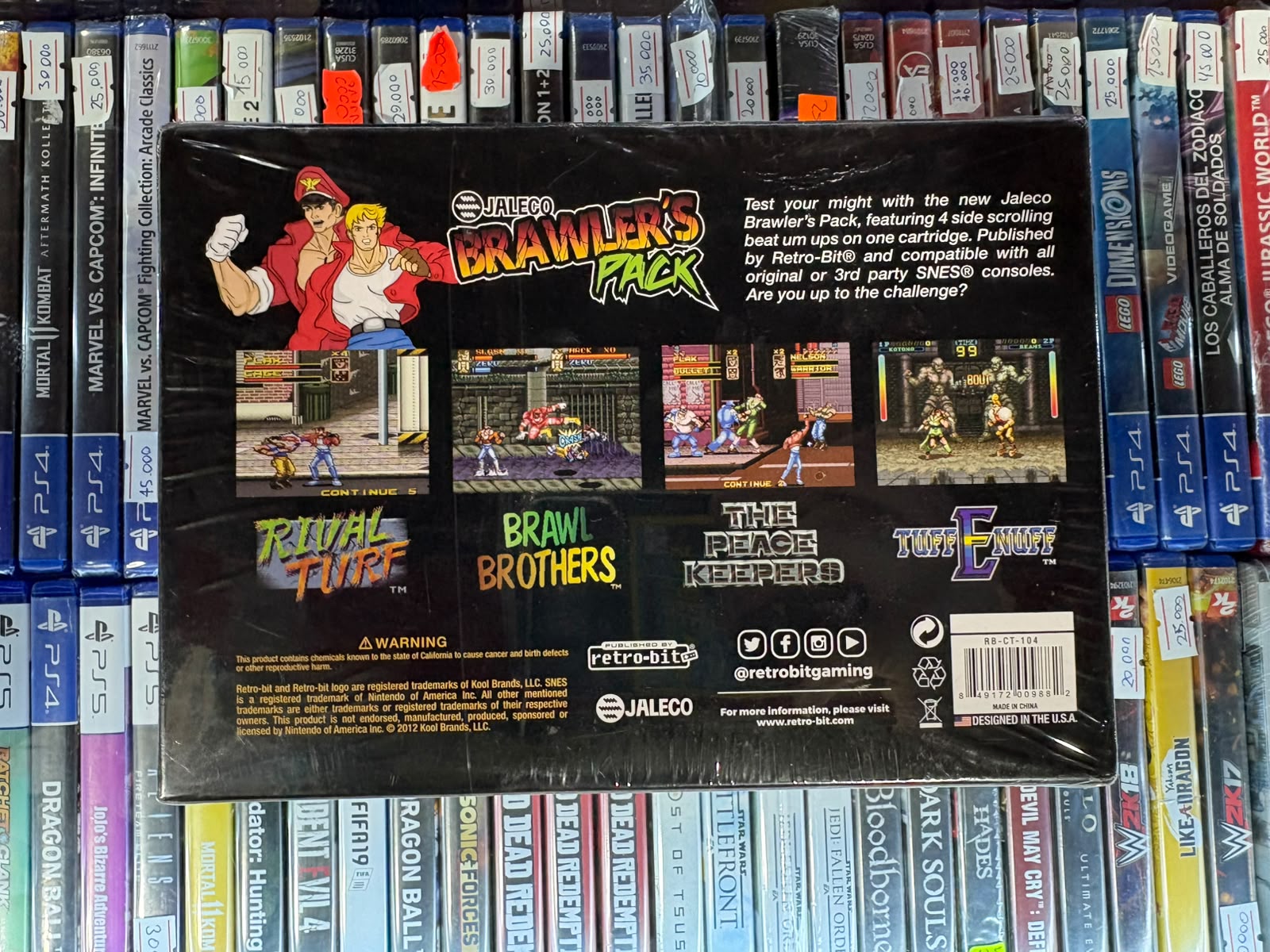 Jaleco Brawlers Pack Super Nintendo SNES Collector's Edition - Imagen 2